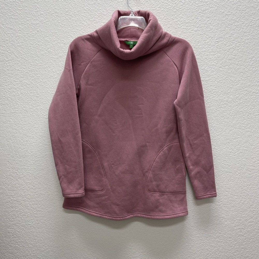 DIP Womens Medium Sweatshirt Long Sleeve Shirt Pullover Sweater Cowl Neck